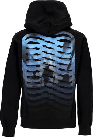 PROPAGANDA-Felpa-Cappuccio-Uomo-Ribs-Demoni-Hoodie-Black-da-uomo