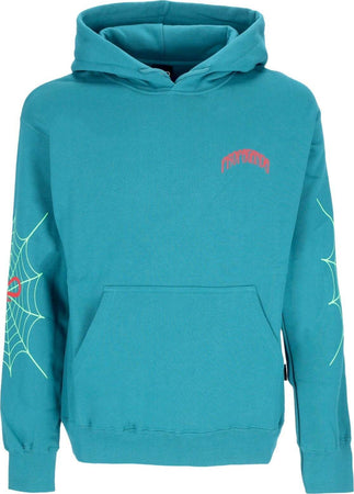 PROPAGANDA-Felpa-Cappuccio-Uomo-Triangle-Web-Hoodie-Petrol-da-uomo