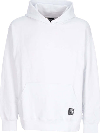 PROPAGANDA-Felpa-Leggera-Cappuccio-Uomo-Label-Classic-Hoodie-White-da-uomo