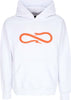PROPAGANDA-Felpa-Leggera-Cappuccio-Uomo-Logo-Hoodie-White-da-uomo