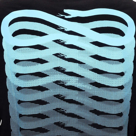 PROPAGANDA-Felpa-Leggera-Cappuccio-Uomo-Ribs-Hoodie-Black-da-uomo