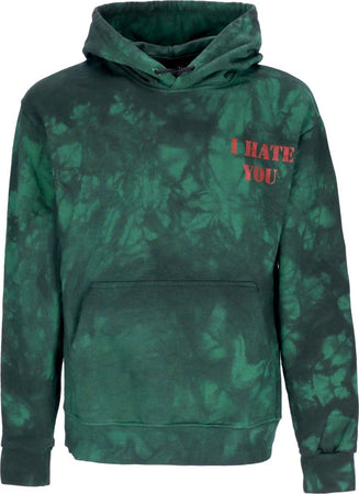 PROPAGANDA-Felpa-Leggera-Cappuccio-Uomo-Terminator-Hoodie-Tie-Dye-Green-da-uomo