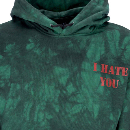 PROPAGANDA-Felpa-Leggera-Cappuccio-Uomo-Terminator-Hoodie-Tie-Dye-Green-da-uomo