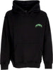 PROPAGANDA-Felpa-Leggera-Cappuccio-Uomo-Triangle-Panther-Hoodie-Black-da-uomo