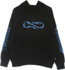 PROPAGANDA-Felpa-Leggera-Cappuccio-Uomo-Wire-Blue-Hoodie-Black/blue-da-uomo