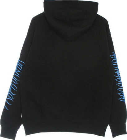 PROPAGANDA-Felpa-Leggera-Cappuccio-Uomo-Wire-Blue-Hoodie-Black/blue-da-uomo