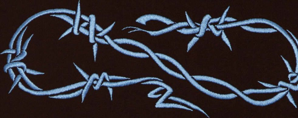 PROPAGANDA-Felpa-Leggera-Cappuccio-Uomo-Wire-Blue-Hoodie-Black/blue-da-uomo