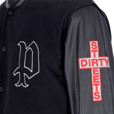 PROPAGANDA-Giubbotto-College-Uomo-Dirty-Street-College-Black-da-uomo