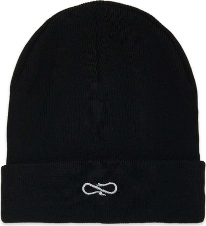 Propaganda Zuccotto Beanie Uomo Nero Logo Bianco Cappello Berretto in Maglia Invernale Con Risvolto Moda/Uomo/Accessori/Cappelli e cappellini/Berretti in maglia Snotshop - Roma, Commerciovirtuoso.it