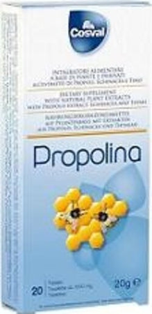 Propolina-Integratore-Alimentare-20-Compresse-1000-mg-Cosval