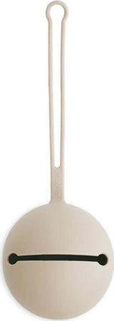 Proteggi Succhietto Mushie Silicone Case-Shifting Sand Prima infanzia/Succhietti e massaggiagengive/Porta succhietto La Casa Del Bebè - Napoli, Commerciovirtuoso.it