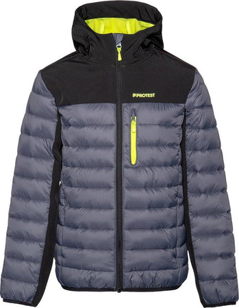 Protest Giacca Invernale Bambino Nera Grigia Eco Piumino Gonzo Junior Giacca Bimbo Impermeabile Anti Vento Moda/Bambini e ragazzi/Abbigliamento/Giacche e cappotti/Giacche Snotshop - Roma, Commerciovirtuoso.it
