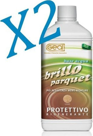 Protettivo - Rigenerante per legno dona lucentezza 2X1Lt Geal BRILLO PARQUET Casa e cucina/Detergenti e prodotti per la pulizia/Detergenti per la casa/Detergenti per pavimento Eternal Parquet - Ariano Irpino, Commerciovirtuoso.it