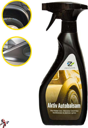 Protezione-e-pulizia-plastica-auto-moto-Aktiv-autobalsam-500-ml-Ripristina-il-colore-naturale-su-superfici-sbiadite