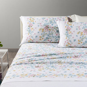 Completo Lenzuola In Cotone Provenza - Caleffi