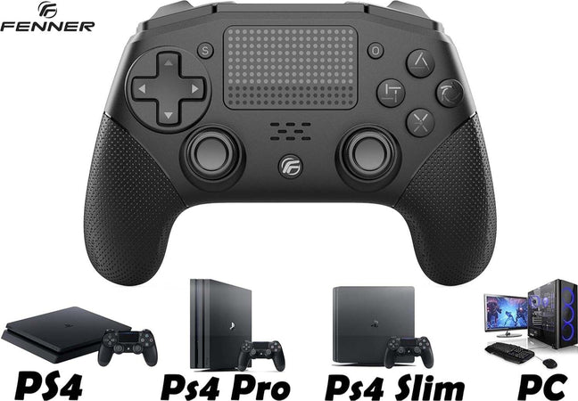 Ps4-Fenner-Tech-Wireless-Controller-(Pc)-Programmable-Black
