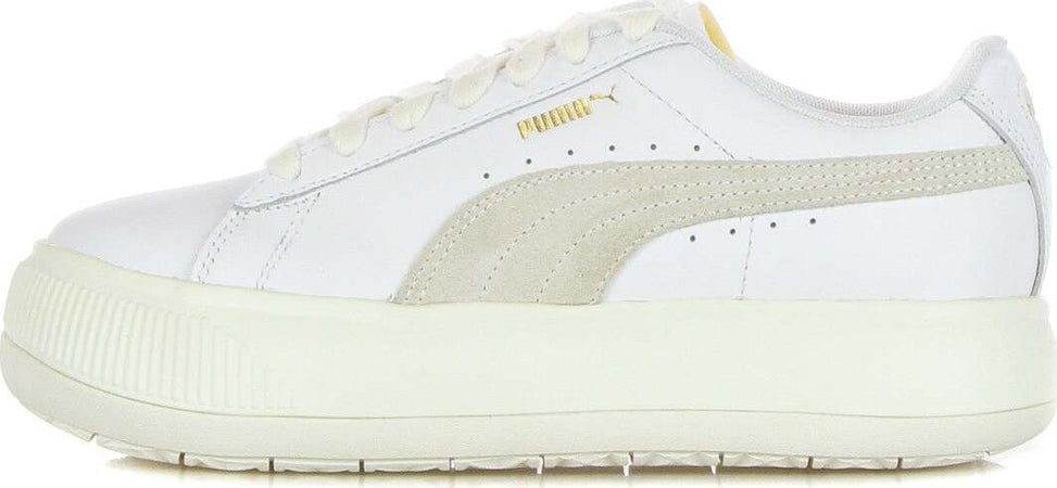 PUMA-Scarpa-Bassa-Donna-Suede-Mayu'-Leather-White/marshmallow-da-donna