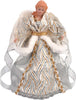Puntale angelo con abito color argento decorazione natalizia per albero di natale h 31 cm Casa e cucina/Decorazioni per interni/Addobbi e decorazioni per ricorrenze/Decorazioni natalizie/Punte albero di Natale MagiediNatale.it - Altamura, Commerciovirtuoso.it