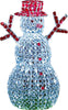 Pupazzo di neve 3D con 180 led color bianco per decorazioni natalizie h 80 cm Casa e cucina/Decorazioni per interni/Addobbi e decorazioni per ricorrenze/Decorazioni natalizie/Schiaccianoci MagiediNatale.it - Altamura, Commerciovirtuoso.it