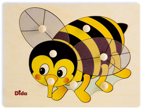 Puzzle Ape in Legno Gioco per Bambini Dida