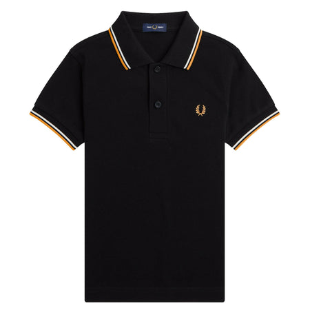 Fred Perry Polo Con Doppia Riga Uomo Regolar Fit Polo Maniche Corte Con Colletto