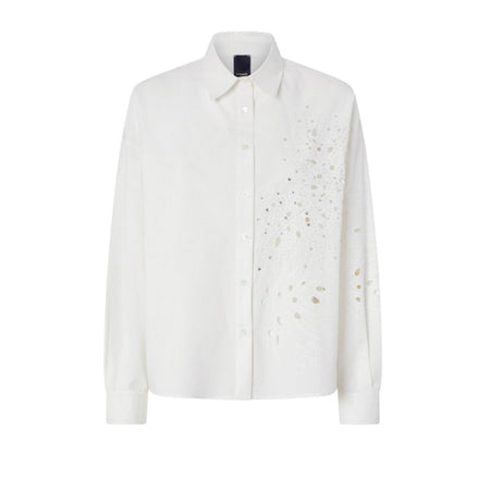 Pinko camicie donna pinko - centoundici camicia popeline - bianco da donna