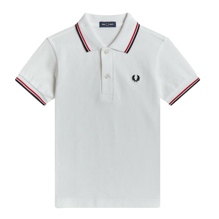 Fred Perry Polo Con Doppia Riga Uomo Regolar Fit Polo Maniche Corte Con Colletto