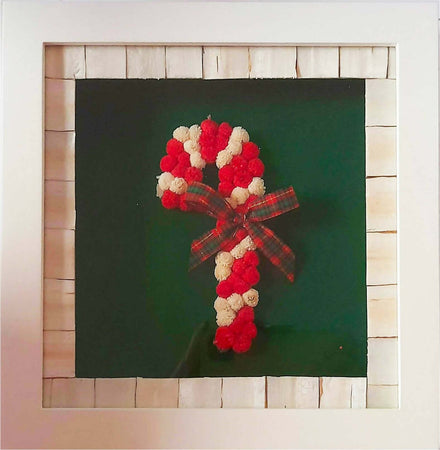 Quadretto Bianco CandyCane Di Natale Quadro Natalizio 20 X 20 Cm Decorazione Di Natale in Legno Da Appendere Casa e cucina/Decorazioni per interni/Addobbi e decorazioni per ricorrenze/Decorazioni natalizie/Oggettistica Ideart - Valdilana, Commerciovirtuoso.it