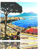 Quadretto Piastrella Decorativa Porta Fortuna Ceramica Cartolina Napoli Cornici e Portafoto Trade Shop italia - Napoli, Commerciovirtuoso.it