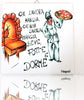 Quadretto Piastrella Decorativa Porta Fortuna Ceramica Chi Lavora Mangia Cornici e Portafoto Trade Shop italia - Napoli, Commerciovirtuoso.it
