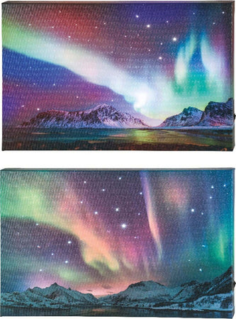 Quadro con LED luminosi a luce calda decorazione natalizia, dipinto da h 38 cm Casa e cucina/Decorazioni per interni/Addobbi e decorazioni per ricorrenze/Decorazioni natalizie/Ghirlande e corone MagiediNatale.it - Altamura, Commerciovirtuoso.it