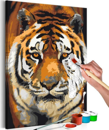 Quadro-fai-da-te-Asian-Tiger