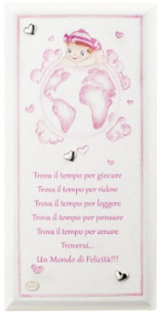 QUADRO "FESTONE NASCITA UN MONDO DI FELICITA'" ACCA B.60R.2