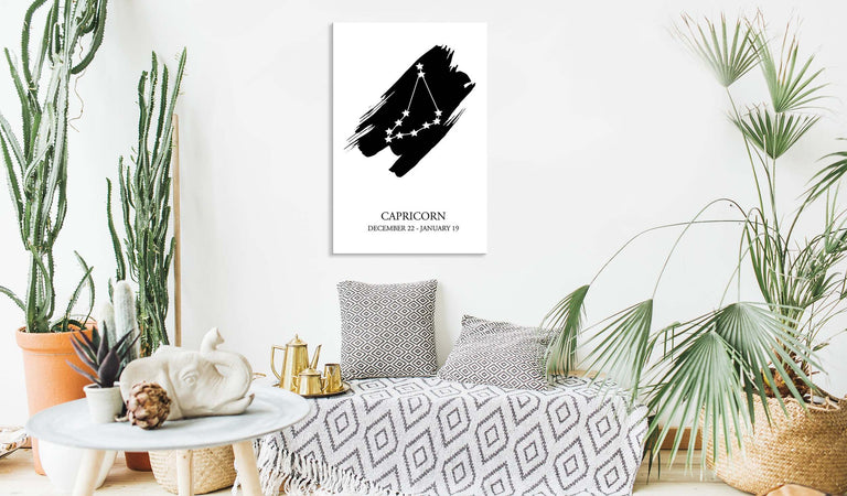 Quadro-Zodiac-Signs:-Capricorn-(1-Part)-Vertical