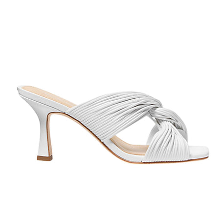 MICHAEL KORS scarpe con tacco donna michael kors - alessia mule sandal - bianco da donna