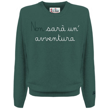 MC2 SAINT BARTH maglioni uomo mc2 saint barth - heron avventura 51 emb - verde da uomo