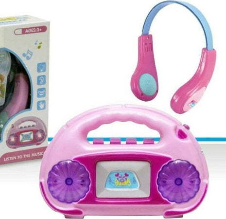 Radio Musicale Giocattolo Con Cuffie Per Bambini Gioco Stereo Musica Bambini Giochi e giocattoli/Giochi educativi e scientifici/Elettronica Trade Shop italia - Napoli, Commerciovirtuoso.it