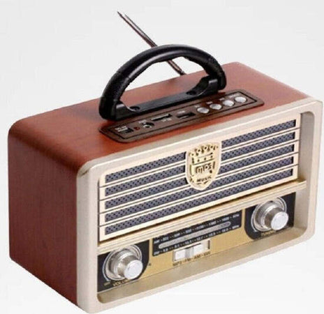Radio-Portatile-Musica-Sveglia-Design-Retro-Stile-Usa-Vintage-Usb-Fm/am-Q-yx2022