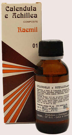 Raemil - Calendula Ed Achillea Composte Integratore Alimentare Un’azione Regolatrice Dell’assetto Ormonale Femminile 50 Ml