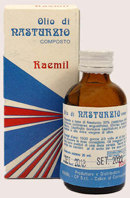 Raemil - Olio Di Nasturzio Integratore Alimentare Azione Di Rinforzo Del Sistema Immunitario 25 Ml