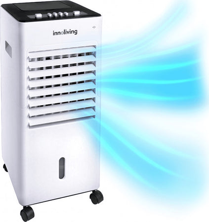 Raffrescatore D'aria 2in1 6 Litri No Montaggio 3 Velocità Swing, Innoliving Inn-516 Fai da te/Prodotti per la costruzione/Riscaldamento e raffreddamento/Sistemi mobili di climatizzazione/Condizionatori/Condizionatori portatili Innoliving - Ancona, Commerciovirtuoso.it