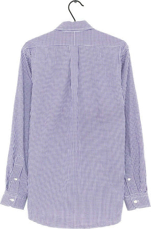 Ralph Lauren Camicia Uomo A Quadretti Custom Fit Button-down Quadretti Purple/white Pony Ricamato Verde Moda/Uomo/Abbigliamento/T-shirt polo e camicie/Camicie casual Euforia - Bronte, Commerciovirtuoso.it