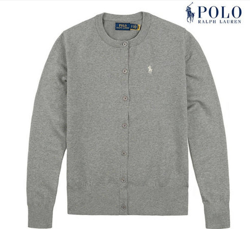 Ralph Lauren Cardigan Donna 100 % Cotone Pullover Girocollo Con Bottoni Tinta Unita Pony Logo Ricamato Moda/Donna/Abbigliamento/Maglioni e cardigan/Cardigan Euforia - Bronte, Commerciovirtuoso.it