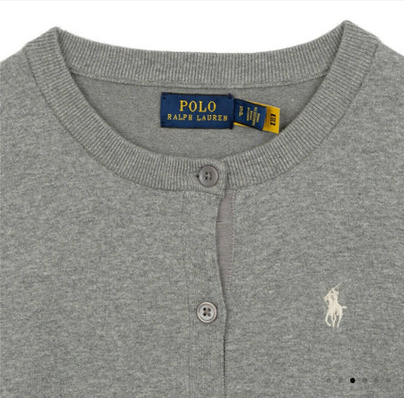 Ralph Lauren Cardigan Donna 100 % Cotone Pullover Girocollo Con Bottoni Tinta Unita Pony Logo Ricamato Moda/Donna/Abbigliamento/Maglioni e cardigan/Cardigan Euforia - Bronte, Commerciovirtuoso.it