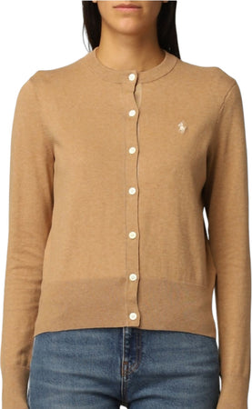 Ralph Lauren Cardigan Donna 100 % Cotone Pullover Girocollo Con Bottoni Tinta Unita Pony Logo Ricamato Moda/Donna/Abbigliamento/Maglioni e cardigan/Cardigan Euforia - Bronte, Commerciovirtuoso.it