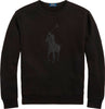 Ralph-Lauren-Felpa-Uomo-Big-Pony-In-Pelle-Felpa-Girocollo-Senza-Cappuccio