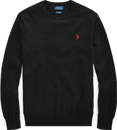 Ralph Lauren Pullover da Uomo a Girocollo 100% Cotone Maglia Polo con Logo Ricamato a Maniche Lunghe Moda/Uomo/Abbigliamento/Maglioni e cardigan/Maglioni Euforia - Bronte, Commerciovirtuoso.it