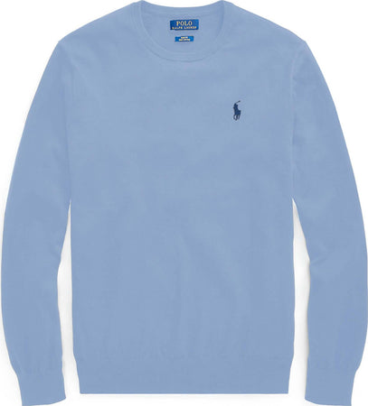 Ralph Lauren Pullover Da Uomo A Girocollo 100% Cotone Maglia Polo Con Logo Ricamato A Maniche Lunghe Moda/Uomo/Abbigliamento/Maglioni e cardigan/Maglioni Euforia - Bronte, Commerciovirtuoso.it