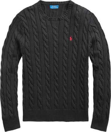 Ralph Lauren Pullover Trecce Uomo Cotone Tinta Unita Maglione Invernale Girocollo Classico Fashion Pony Ricamato Logo Moda/Uomo/Abbigliamento/Maglioni e cardigan/Maglioni Euforia - Bronte, Commerciovirtuoso.it
