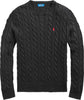 Ralph Lauren Pullover Trecce Uomo Cotone Tinta Unita Maglione Invernale Girocollo Classico Fashion Pony Ricamato Logo Moda/Uomo/Abbigliamento/Maglioni e cardigan/Maglioni Euforia - Bronte, Commerciovirtuoso.it